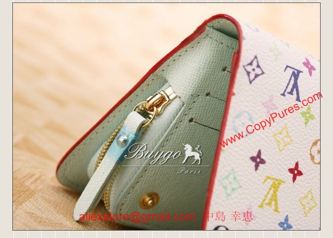 LOUIS VUITTONルイヴィトン モノグラム M93753 ポルトフォイユアンソリットブロン×アニス長財布